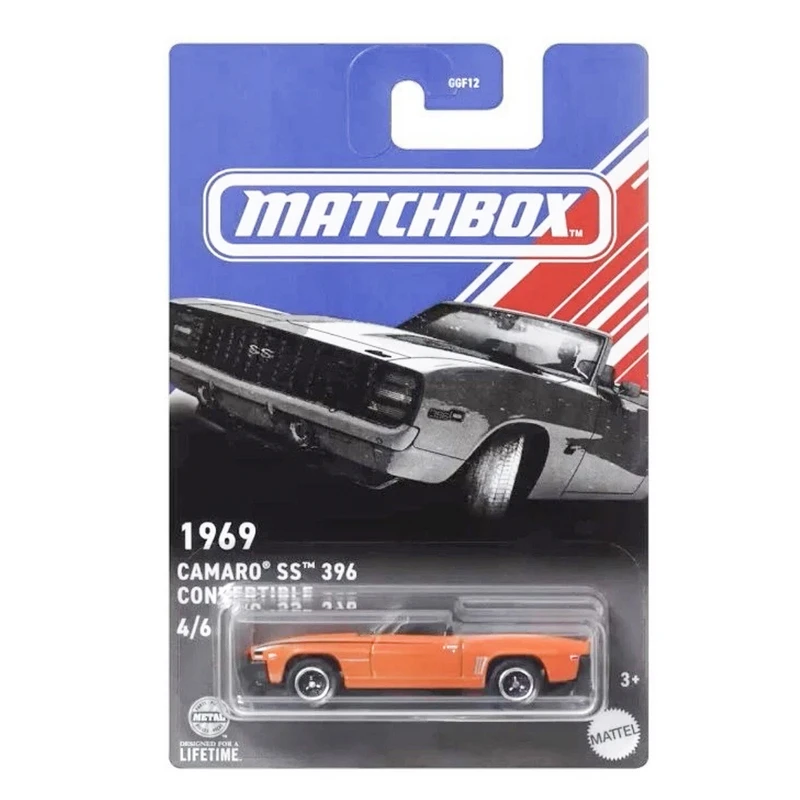 ماشین بازی ماتیل مدل 1969 طرح شورلت  Chevrolet Camaro  کد GGF12