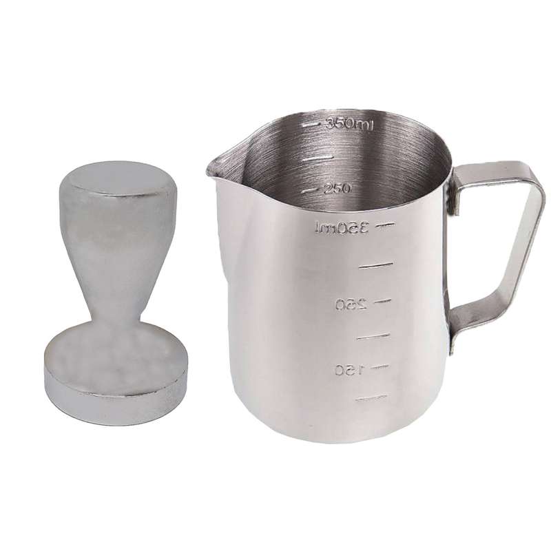 ست تمپر و پارچ کف‌ساز شیر مدل S51