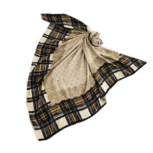 روسری زنانه لئونارد مدل دانتل مجلسی کد 007