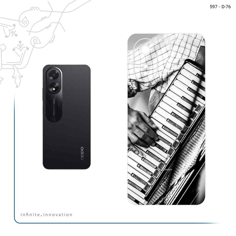 برچسب پوششی ماهوت مدل Accordion مناسب برای گوشی موبایل اپو A38