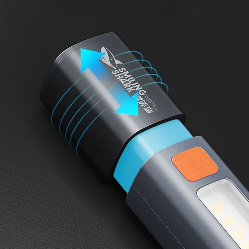 چراغ قوه شارژی اسمایلینگ شارک مدل SD-1023
