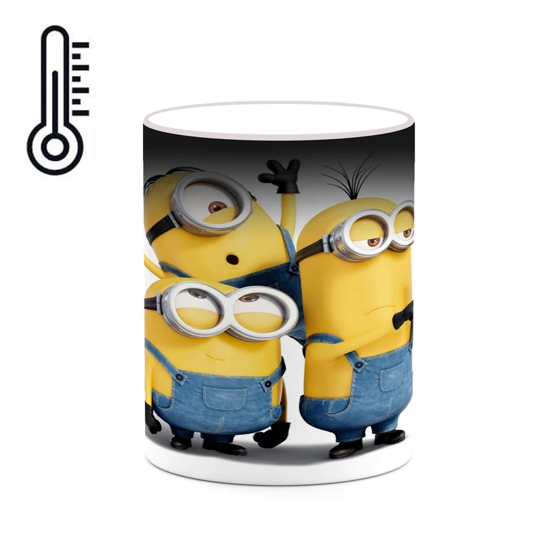 ماگ حرارتی کاکتی طرح minion مینیون مدل mgh42930