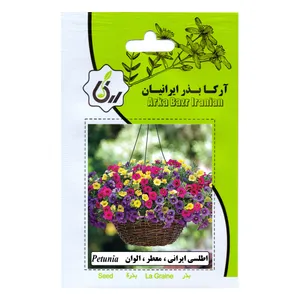 بذر اطلسی ایرانی معطر الوان آرکا بذر ایرانیان مدل C24