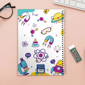 دفتر 60 برگ پیام طرح Science کد 60410