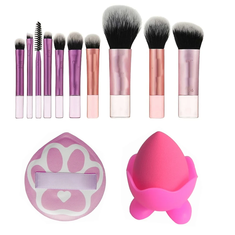 ست براش آرایشی کد 00544 بسته 12 عددی