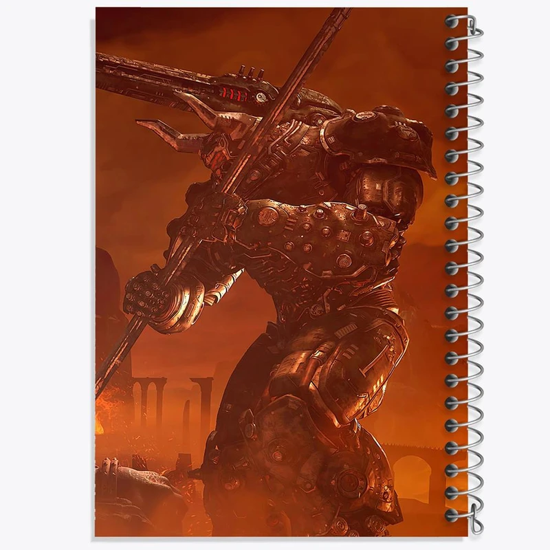 دفتر لیست خرید 50 برگ خندالو طرح نایت سنتینل دووم اترنال کد 30586