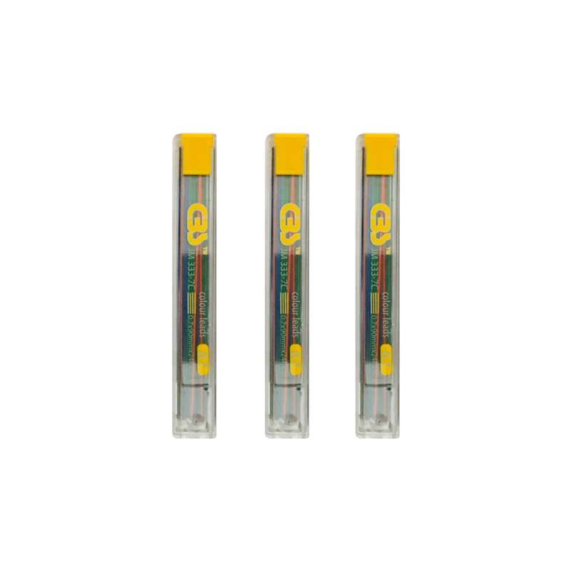 نوک مداد نوکی 0.7 میلی متری سی بی اس مدل رنگی کد JM 333-7C