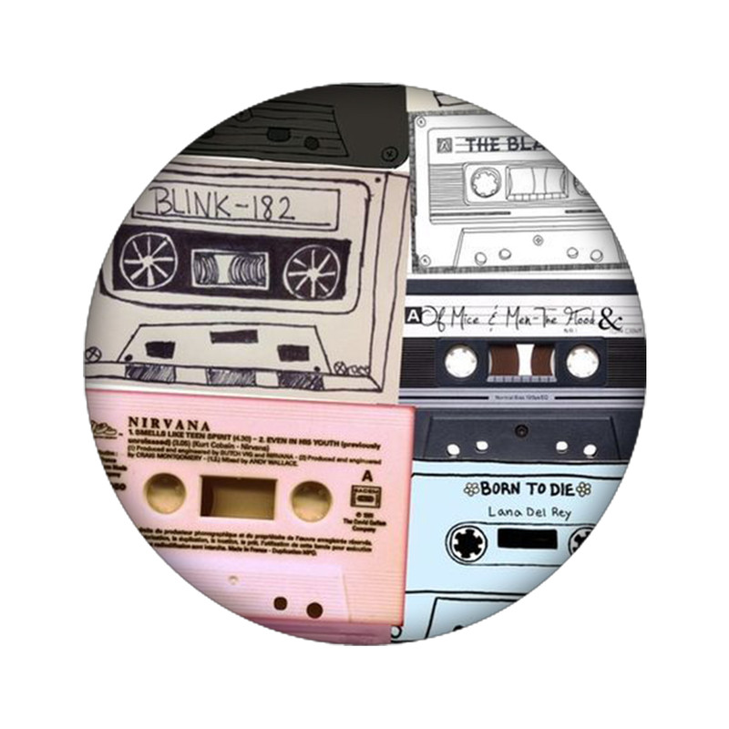 استیکر تزئینی موبایل مدل نوار کاست کد 3710