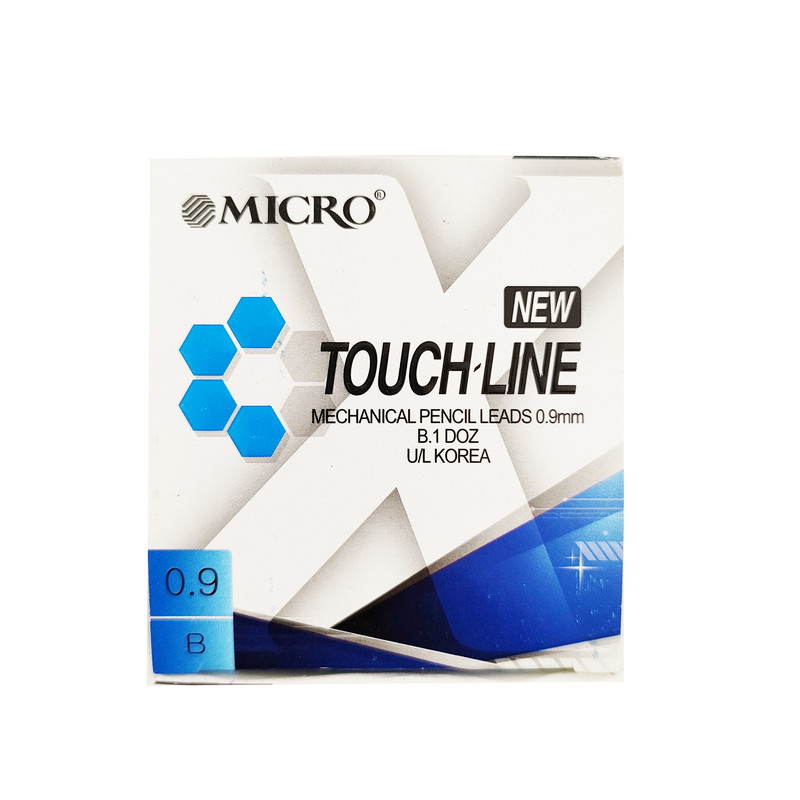 نوک مداد نوکی 0.9 میلی متری میکرو مدل TOUCH-LINE بسته 3 عددی نوک مداد نوکی 0.9 میلی متری میکرو مدل TOUCH-LINE بسته 3 عددی