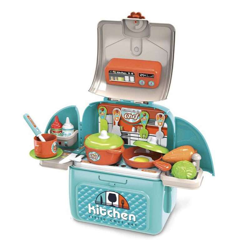 ست اسباب بازی آشپزخانه مدل کوله پشتی