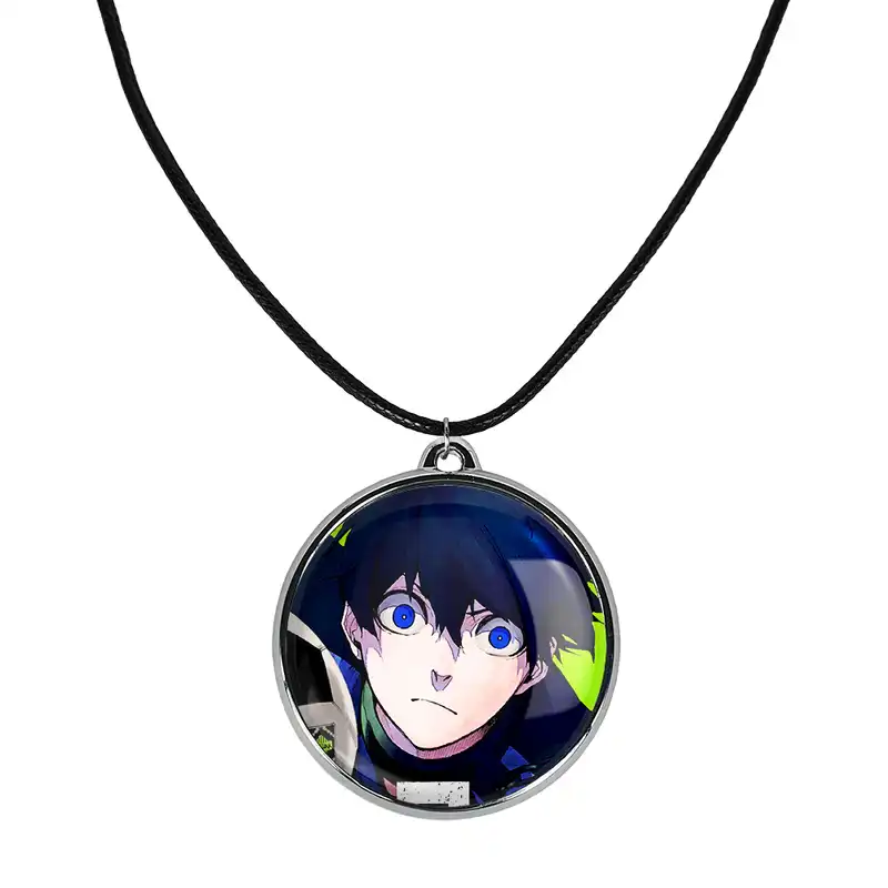 گردنبند خندالو مدل انیمه بلو لاک Blue Lock کد 2440424406