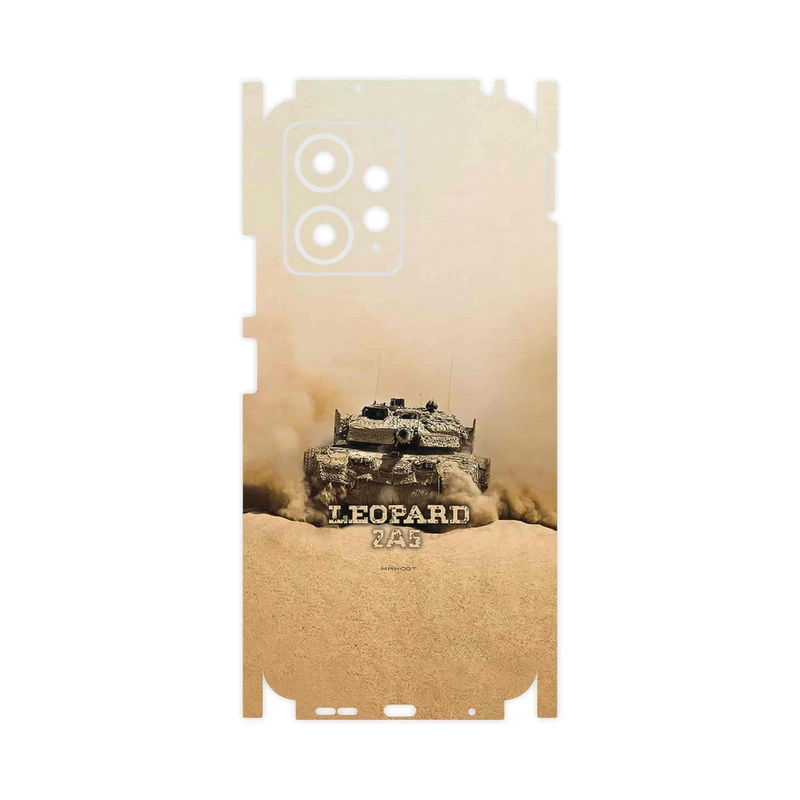 برچسب پوششی ماهوت مدل Leopard_2A5_tank-FullSkin مناسب برای گوشی موبایل شیائومی Redmi Note 12 4G