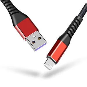 کابل تبدیل USB به لایتنینگ باسئوس مدل BS-202 طول 1 متر