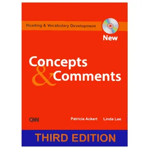 کتاب  Concepts and comments اثر Patricia Ackert and Linda Lee انتشارات الوندپویان