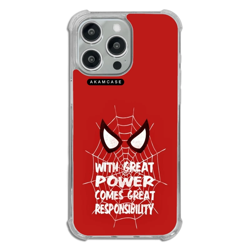 کاور آکام مدل AMC-WTA15PROMAX-SPIDER MAN17 مناسب برای گوشی موبایل اپل iPhone 15 Pro Max