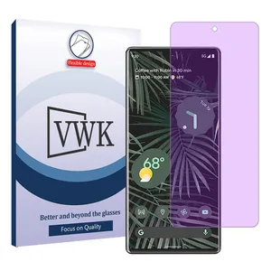 VWK Tough model anti-violet screen protector suitable for Google Pixel 6 Pro mobile phone