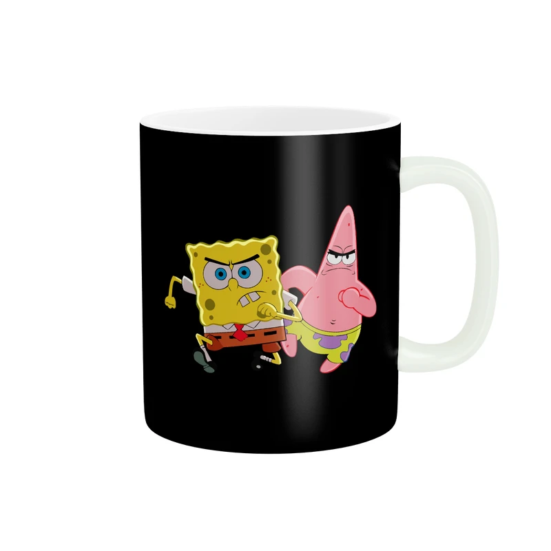 ماگ پاد آفرین مدل باب اسفنجی کد 17