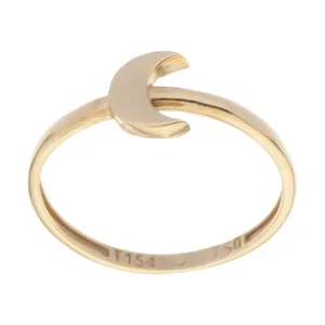 انگشتر طلا 18 عیار زنانه میو گلد مدل GD1093-54