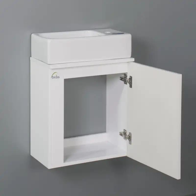 ست کابینت و روشویی توییس مدل tws 1012 به همراه آینه