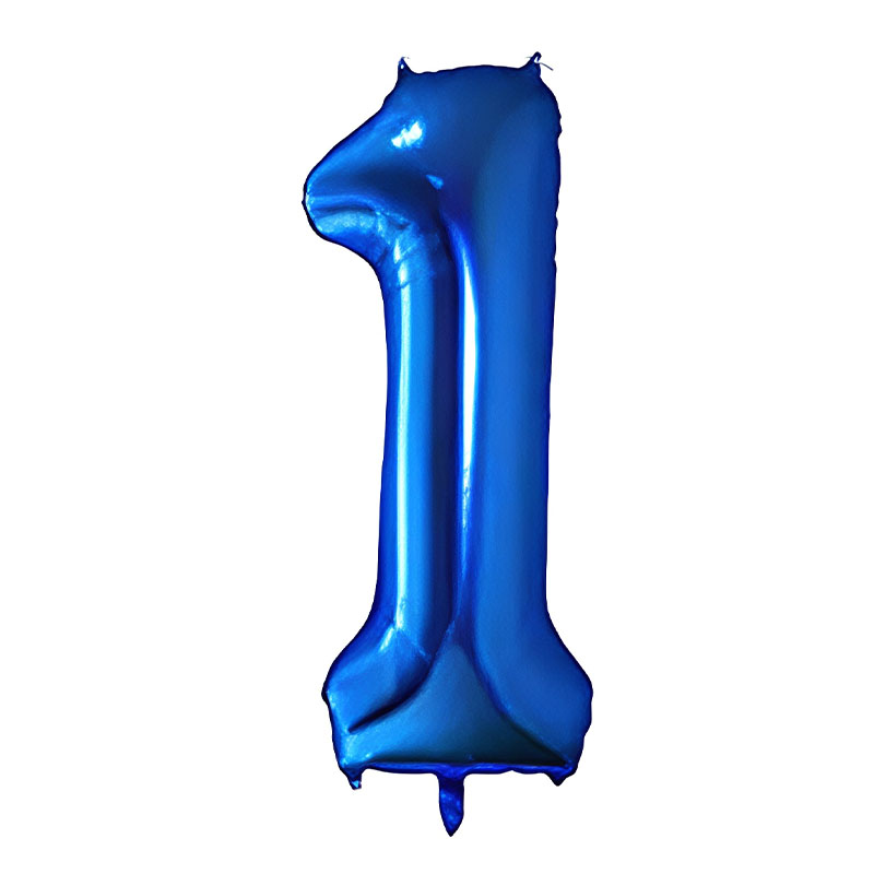 بادکنک فویلی مدل عدد 1 کد KP-02