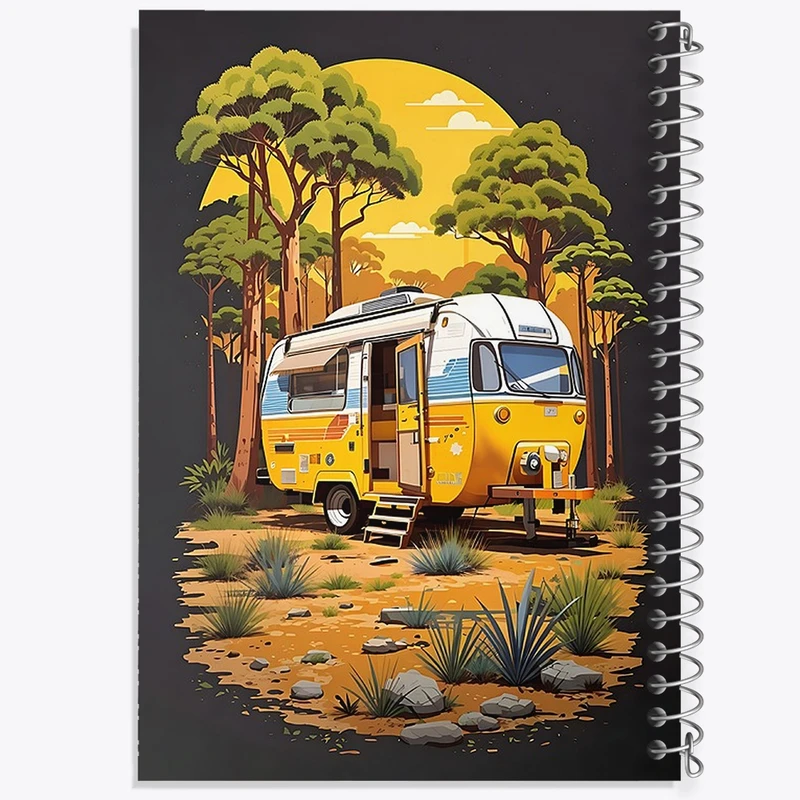 دفتر نت موسیقی 50 برگ خندالو مدل فولکس واگن کد F2867