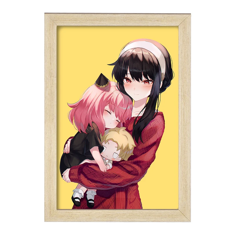 تابلو خندالو مدل خانواده فورجر انیمه اسپای ایکس فمیلی Spy x Family  کد 17660