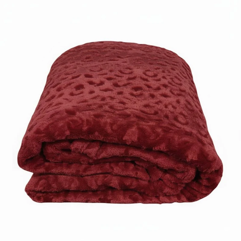 پتو مسافرتی 2 نفر گلبافت مدل فلور سایز 220x180 سانتی‌متر