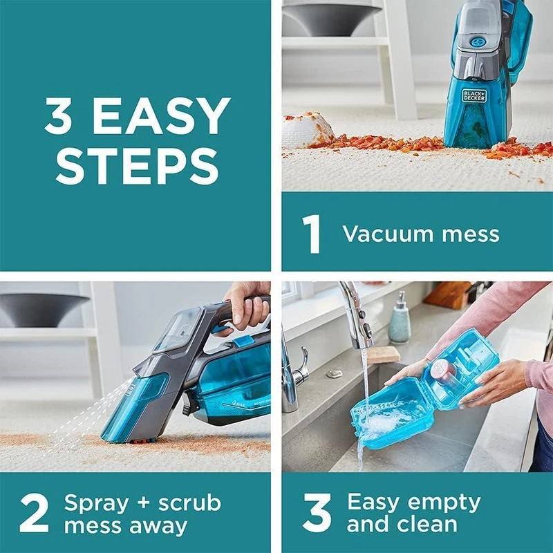 عکس شماره 4 : فرش شوی و مبل شوی بلک اند دکر مدل bhsb315j