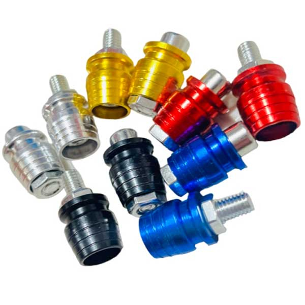 گل پیچ موتور سیکلت وارون مدل A-88-SLVR بسته 2 عددی