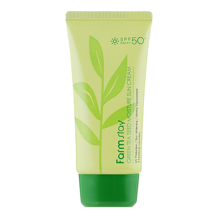 کرم ضد آفتاب بدون رنگ فارم استی SPF 50 مدل چای سبز مناسب پوستهای چرب و مختلط حجم 70 میلیلیتر کرم ضد آفتاب بدون رنگ فارم استی SPF 50 مدل چای سبز مناسب پوستهای چرب و مختلط حجم 70 میلیلیتر