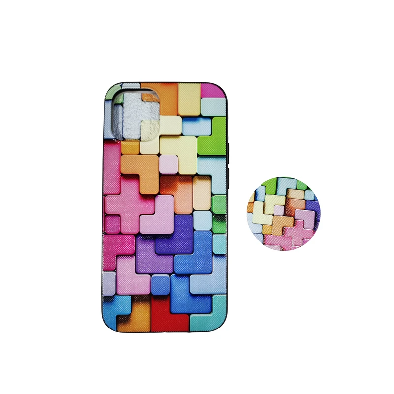 کاور مدل aw12 مناسب برای گوشی موبایل اپل iPhone 12 Mini به همراه پاپ سوکت