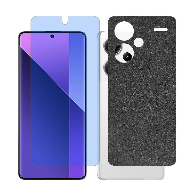 محافظ صفحه نمایش آنتی بلو گلس مدل Together مناسب برای گوشی موبایل شیائومی Redmi Note 13 Pro Plus به همراه برچسب پوششی