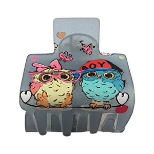 کلیپس مو دخترانه مدل جغد کد K48-GR