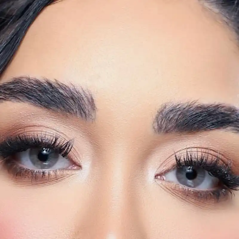 لنز چشم هرا کد ACPA رنگ سبز طوسی روشن