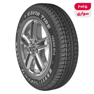 لاستیک خودرو کویر تایر مدل KB22 سایز 14 / 65 / 185 میلی‌متر تولید سال 2025 - 1 حلقه