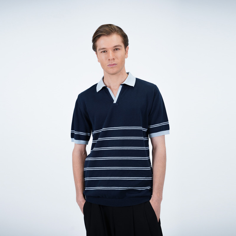 پلیور یقه برگردان مردانه پاتن جامه مدل 353021040006999