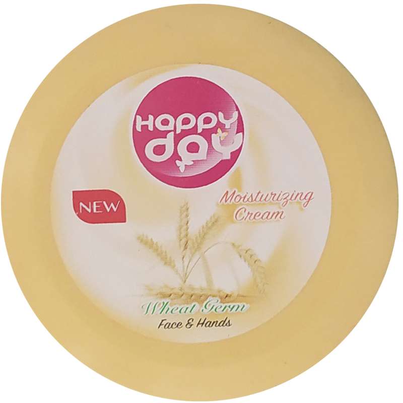 کرم مرطوب کننده هپی دی مدل Wheat germ حجم 60 میلی لیتر