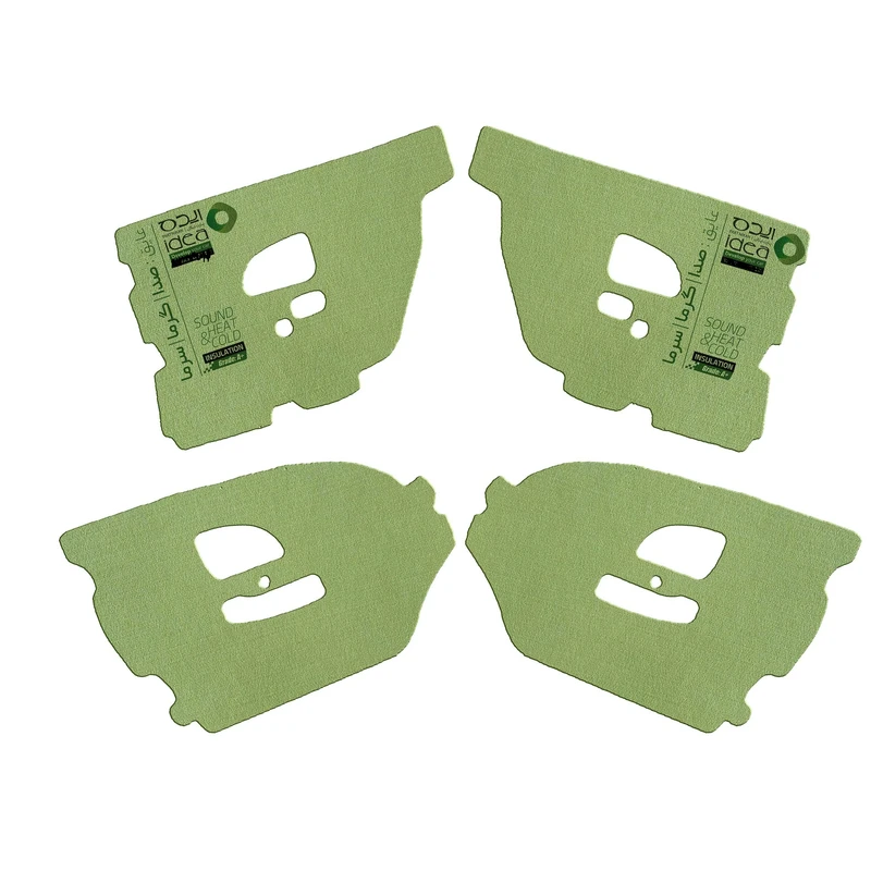 عایق درب خودرو ایده پارت نیکان مدل ایزومکس  مناسب برای 405 بسته  چهارعددی