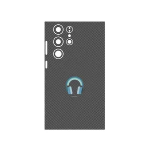 MAHOOT Minimal Headphone Icon Cover Sticker for Samsung Galaxy S23 Ultra