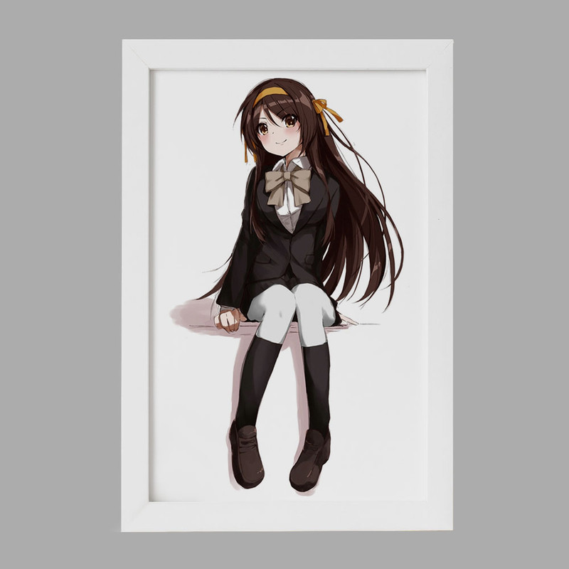 تابلو خندالو مدل هاروهی انیمه ناپدید شدن هارومی سوزومیا The Disappearance of Haruhi Suzumiya کد 23110