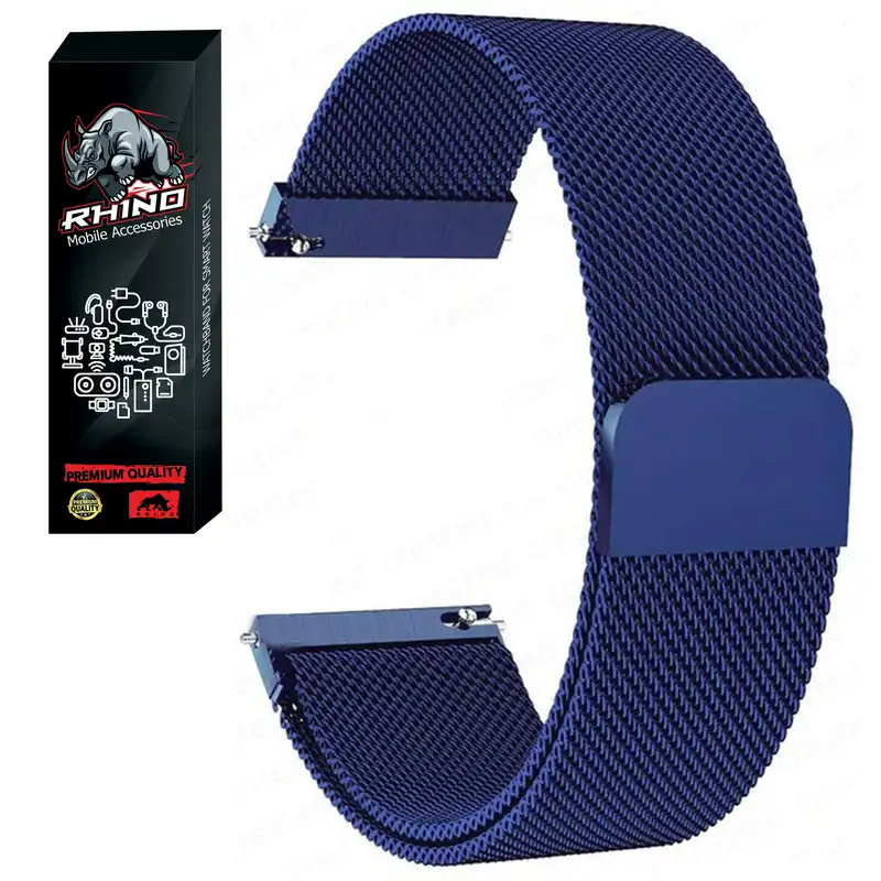 بند راینو مدل Milanese مناسب برای ساعت هوشمند کیو سی وای GTC