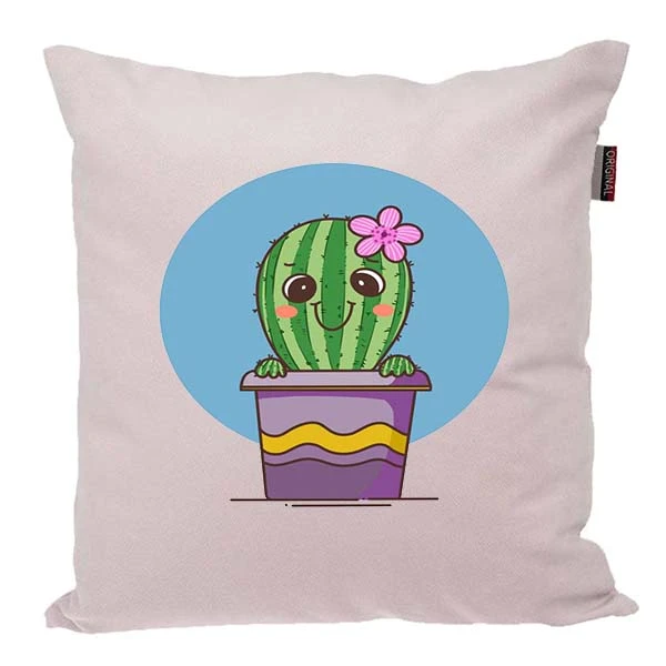 کوسن ناریکو مدل فانتزی طرح کاکتوس  کد 03164