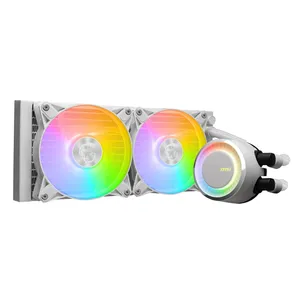سیستم خنک‌کننده آبی ام اس آی مدل MAG CORELIQUID E240 / WHITE