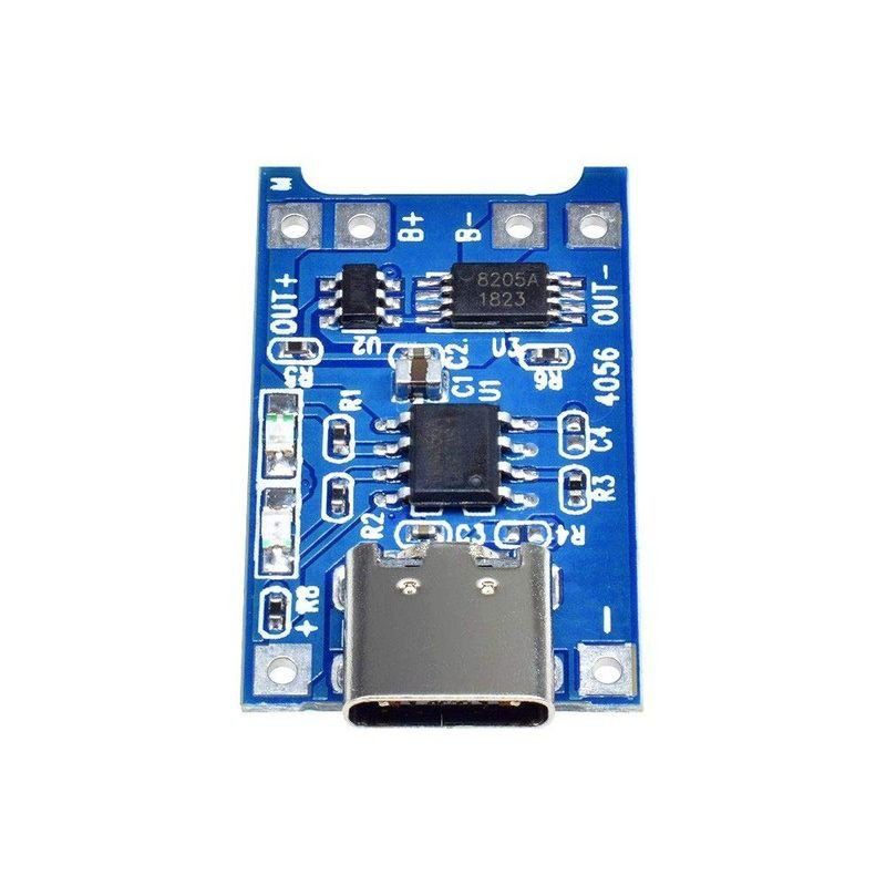 ماژول شارژر باتری مدل  TP4056-TYPEC بسته دو عددی