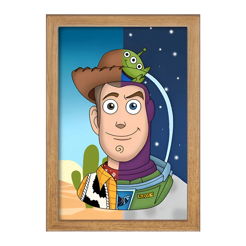 تابلو خندالو مدل داستان اسباب بازی ها (Toy Story) کد F7248