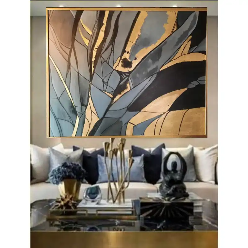 تابلو نقاشی اکریلیک مدل سنجاقک کد 105