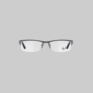 فریم عینک طبی نیم فریم ری بن مدل 0RX6186E-2502-55 مناسب برای انواع صورت