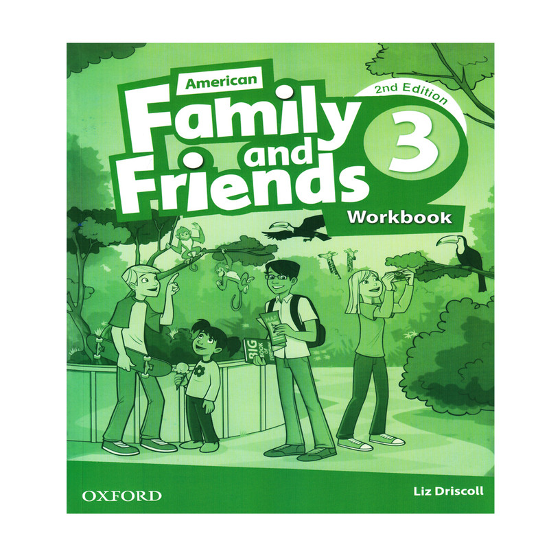کتاب American Family And Friends Second Edition اثر Tamzin Thompson and Naomi Simmons انتشارات اشتیاق نور جلد 1 تا 3