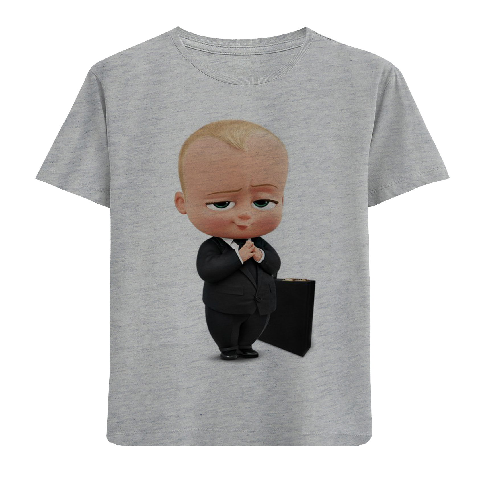 تی شرت آستین کوتاه بچگانه مدل بچه رئیس F625