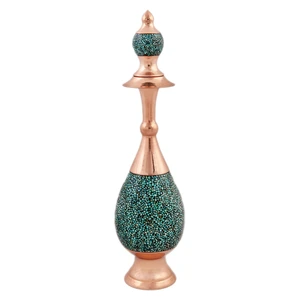 تنگ فیروزه کوبی آرا هنر فاخر ایرانی مدل صراحی کد 20MJ 4706